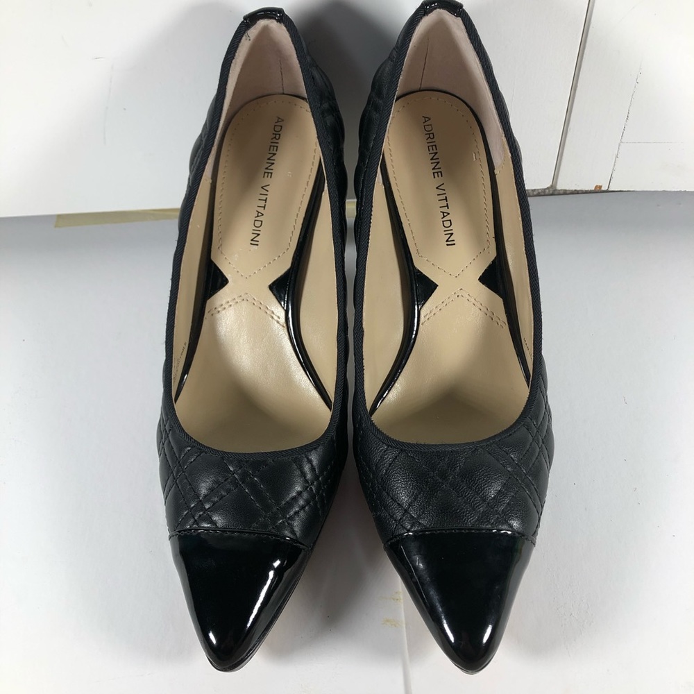 Adrienne Vittadini Jantine Quilted High Heel Pumps - Picture 2 of 11